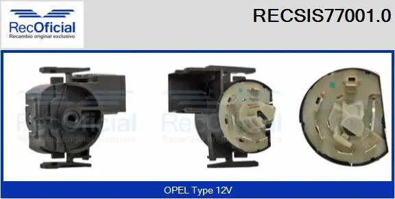 Ignition Switch (RECSIS77001.0)