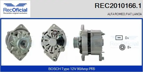 Alternator (REC2010166.1)