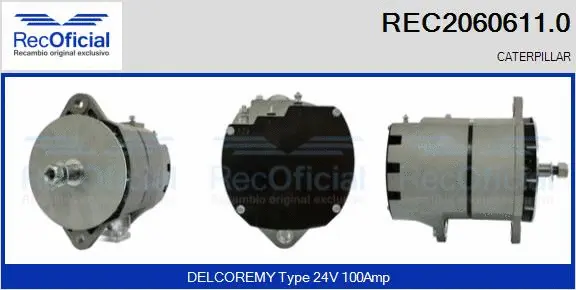 Alternator (REC2060611.0)