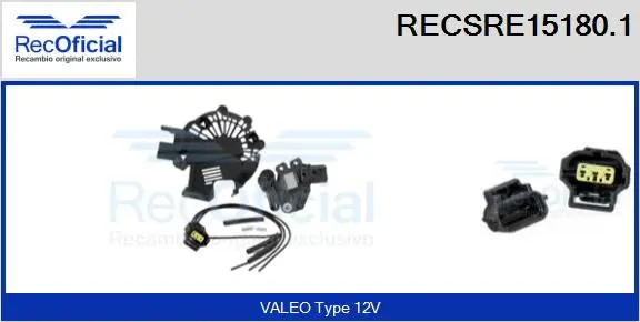 Alternator Regulator (RECSRE15180.1)