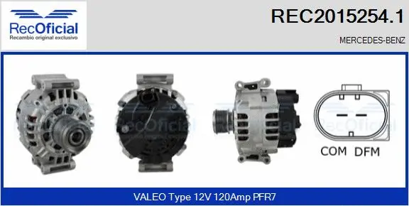 Alternator (REC2015254.1)