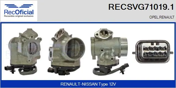EGR Valve (RECSVG71019.1)