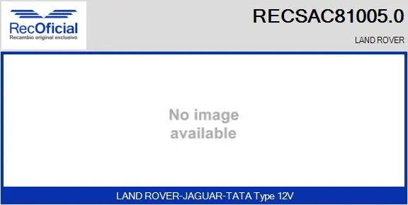 Compressor, air conditioning (RECSAC81005.0)