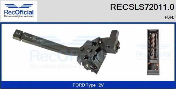 Steering Column Switch (RECSLS72011.0)