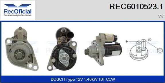 Starter (REC6010523.1)