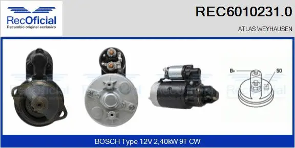 Starter (REC6010231.0)