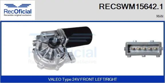 Wiper Motor (RECSWM15642.1)