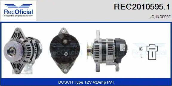 Alternator (REC2010595.1)