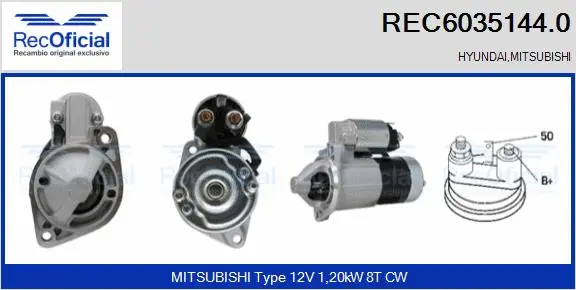 Starter (REC6035144.0)