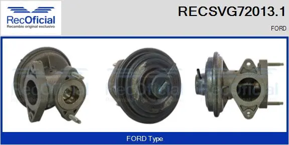 EGR Valve (RECSVG72013.1)