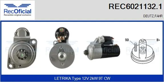 Starter (REC6021132.1)