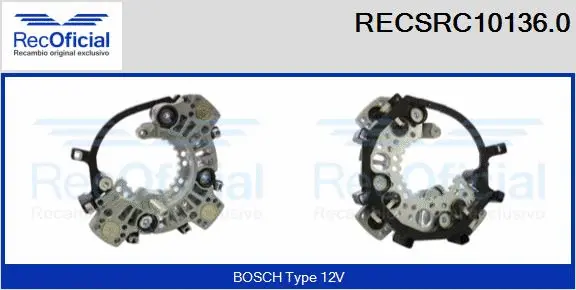 Rectifier, alternator (RECSRC10136.0)