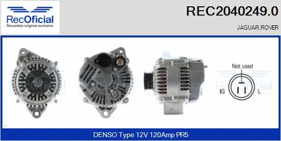 Alternator (REC2040249.0)