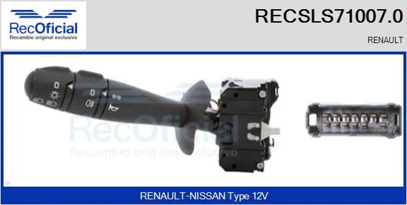 Steering Column Switch (RECSLS71007.0)