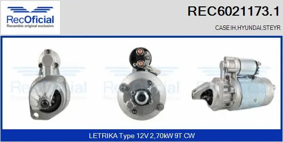 Starter (REC6021173.1)