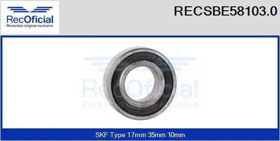 Bearing (RECSBE58103.0)