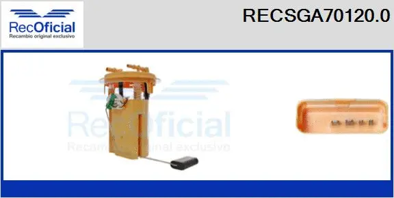 Fuel Feed Unit (RECSGA70120.0)