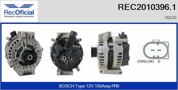 Alternator (REC2010396.1)