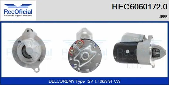 Starter (REC6060172.0)