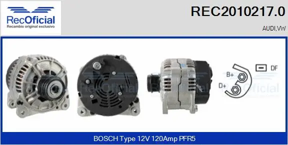 Alternator (REC2010217.0)