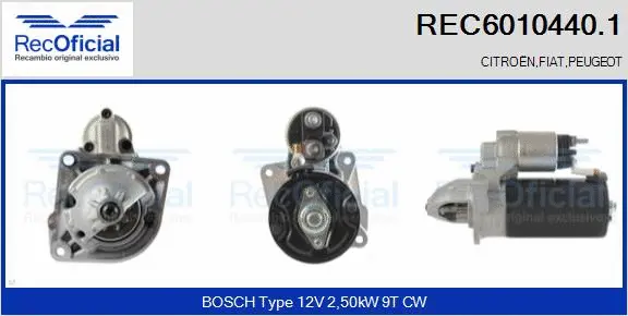 Starter (REC6010440.1)