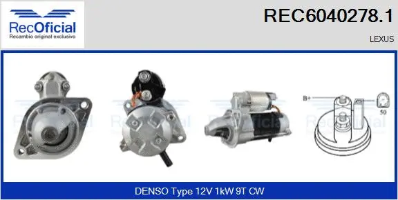 Starter (REC6040278.1)