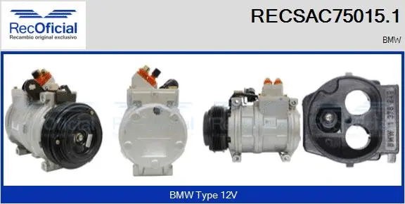 Compressor, air conditioning (RECSAC75015.1)