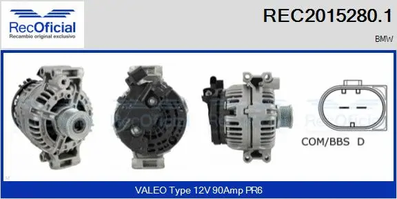 Alternator (REC2015280.1)