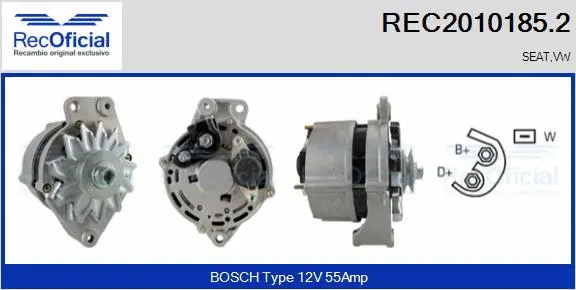 Alternator (REC2010185.2)