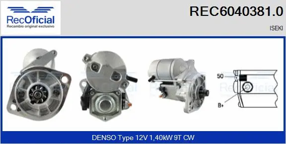 Starter (REC6040381.0)