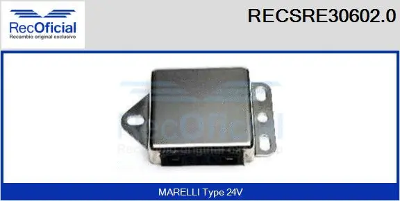 Alternator Regulator (RECSRE30602.0)