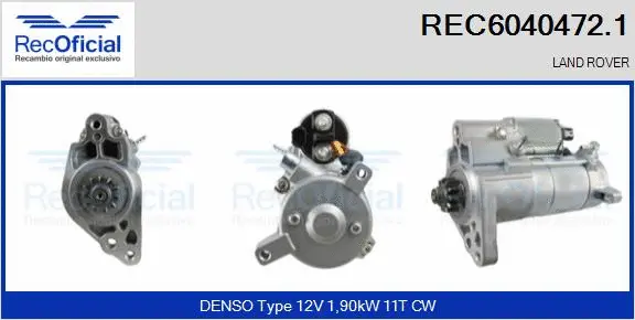 Starter (REC6040472.1)