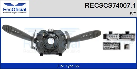 Steering Column Switch (RECSCS74007.1)