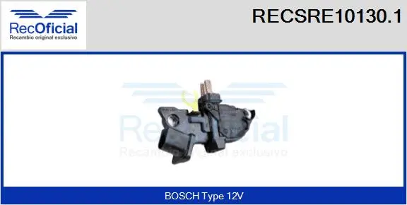 Alternator Regulator (RECSRE10130.1)