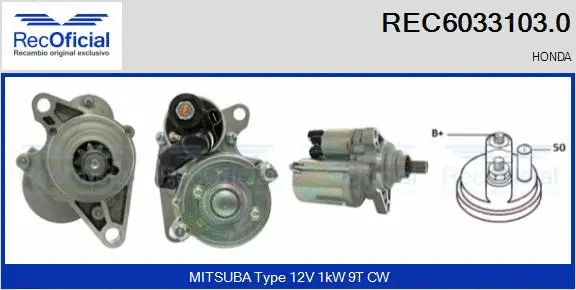 Starter (REC6033103.0)