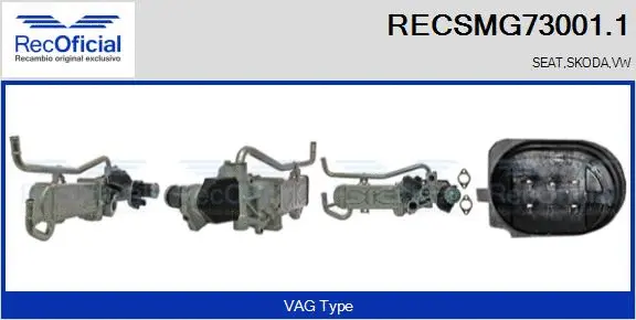 EGR Module (RECSMG73001.1)
