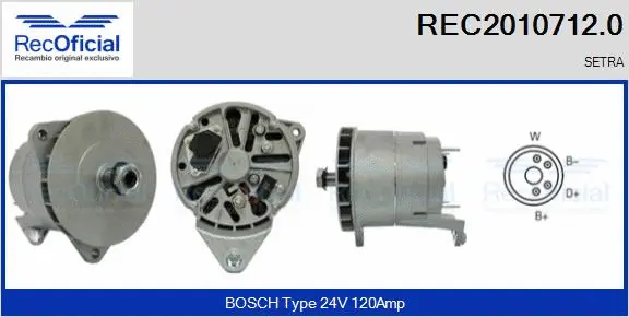 Alternator (REC2010712.0)