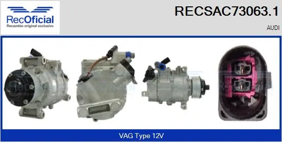Compressor, air conditioning (RECSAC73063.1)