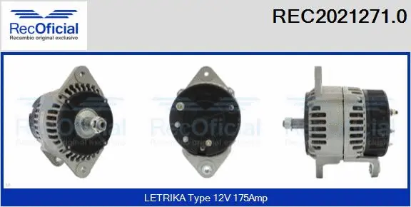Alternator (REC2021271.0)