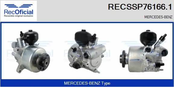 Hydraulic Pump, steering (RECSSP76166.1)