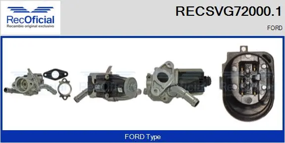 EGR Valve (RECSVG72000.1)