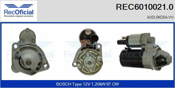 Starter (REC6010021.0)