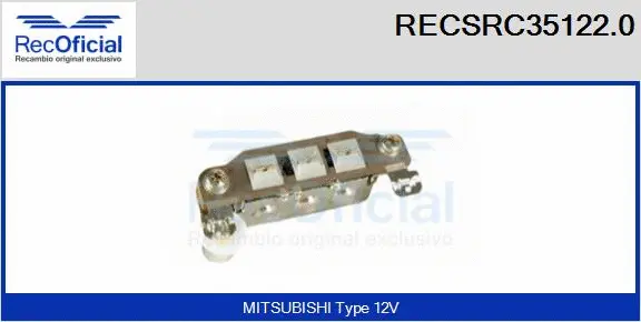 Rectifier, alternator (RECSRC35122.0)