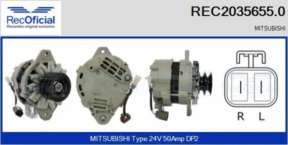 Alternator (REC2035655.0)