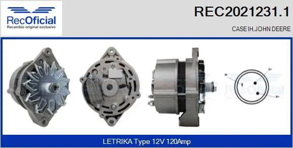 Alternator (REC2021231.1)
