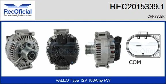 Alternator (REC2015339.1)