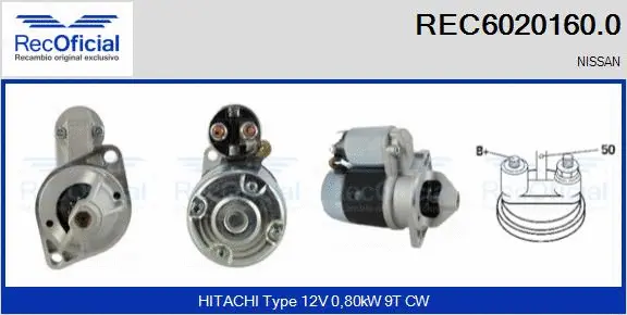 Starter (REC6020160.0)