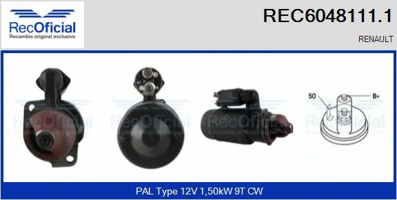 Starter (REC6048111.1)