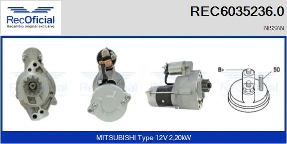 Starter (REC6035236.0)