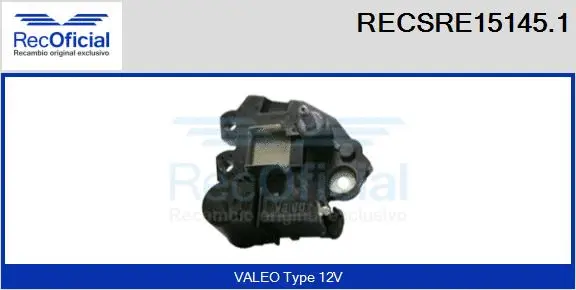 Alternator Regulator (RECSRE15145.1)
